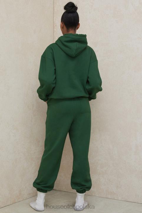 House of CB Błękitne Polarowe Spodnie do Joggingu Komfortowe i Stylowe