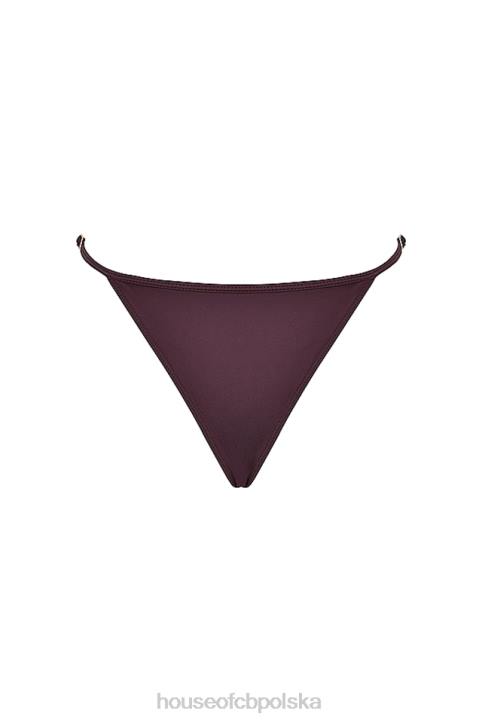 House of CB Kakaowe Stringi Bikini Cote d Azur Modny Styl