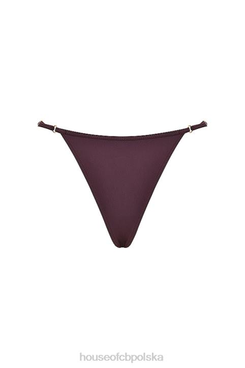House of CB Kakaowe Stringi Bikini Cote d Azur Modny Styl