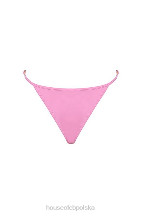 House of CB Stringi Bikini Lazurowy Kwiat Stylowy Komfort