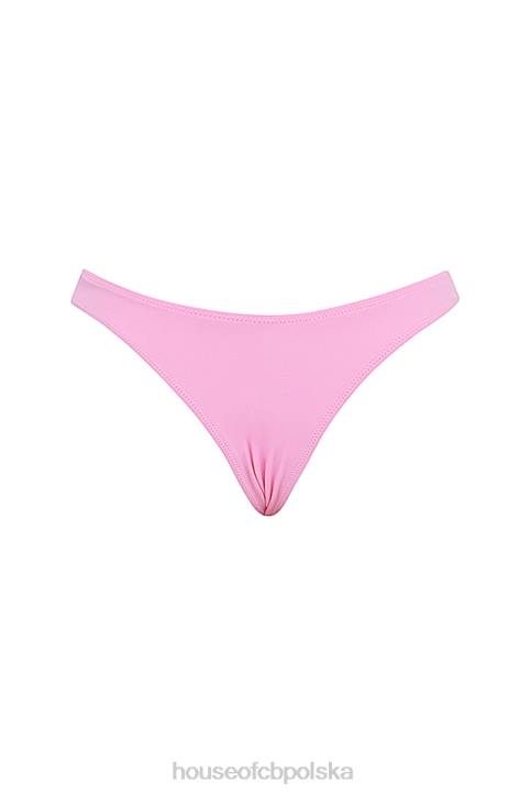 House of CB Wysoki Stan Bikini Capri Flower Kolorowy Stylowy Dół