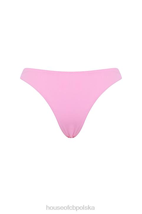 House of CB Wysoki Stan Bikini Capri Flower Kolorowy Stylowy Dół