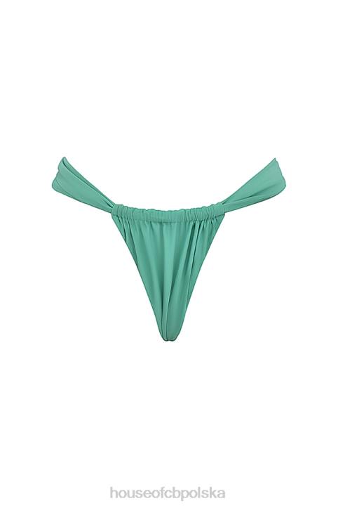 House of CB Wysoki Stan Bikini Eukaliptus Ateński Modny Styl