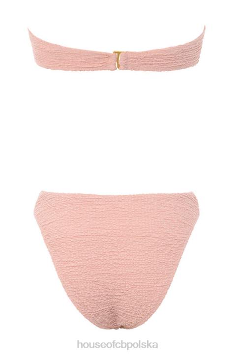 House of CB Różowe Bikini Bandeau Antilla Modny Strój Kąpielowy