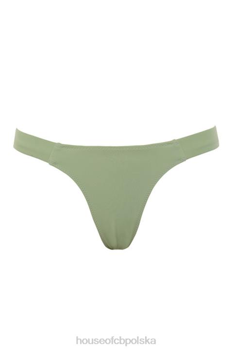 House of CB Antonio Sage bikini na jedno ramię elegancki styl modny kolor