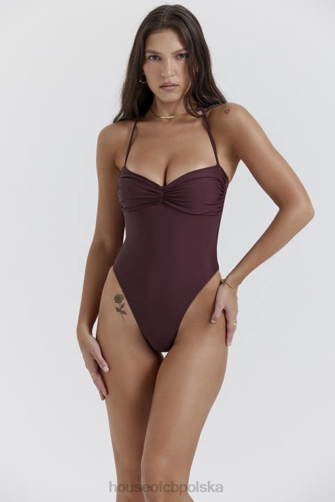 House of CB Strój kąpielowy Aruba Cacao Modny i Stylowy
