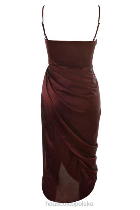 House of CB Reva Gorsetowa Sukienka Balkonowa Raisin Elegancja