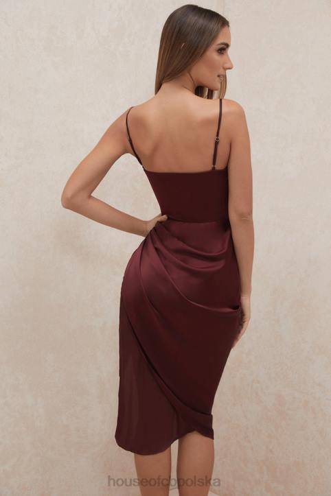 House of CB Reva Gorsetowa Sukienka Balkonowa Raisin Elegancja