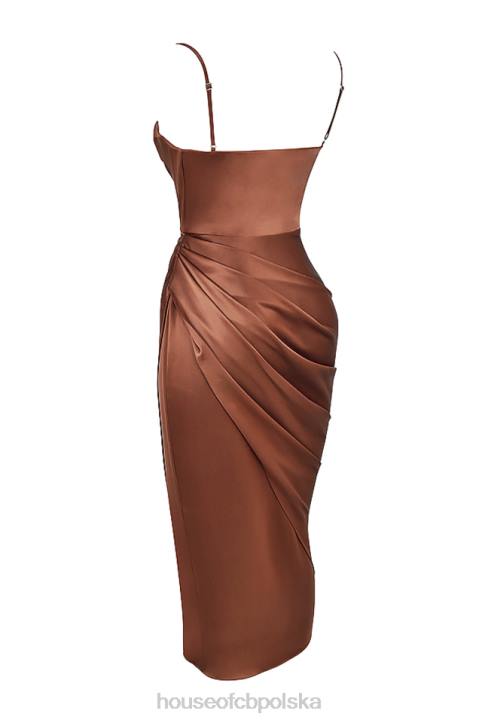 House of CB Reva Toffi Satynowy Gorset Elegancki Styl Modny Gorset