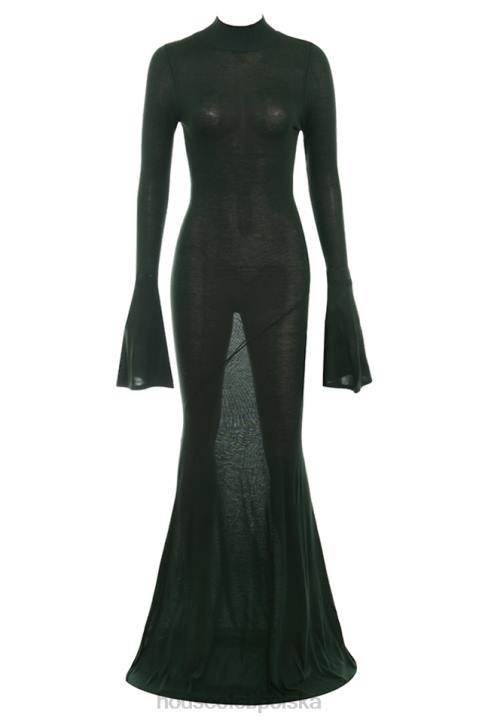 House of CB Sukienka maxi Sancha Forest Zielona Moda Damska