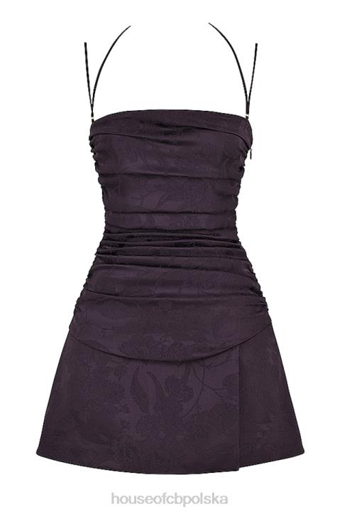House of CB Mini Sukienka Gorsetowa Melia Nightshade Modna Odzież Kobieca