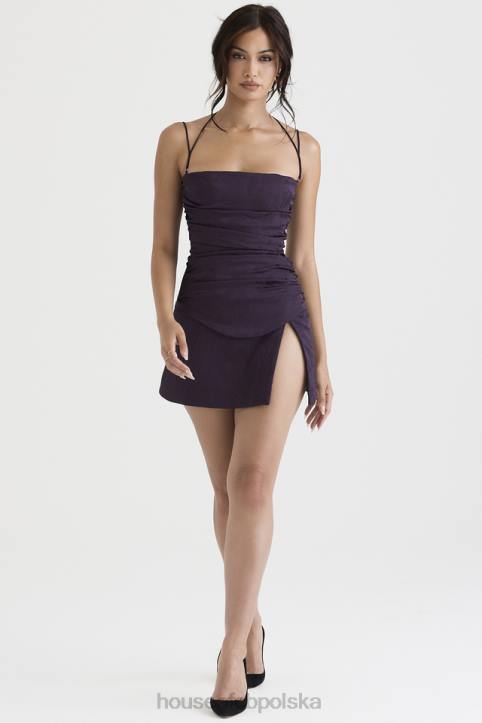 House of CB Mini Sukienka Gorsetowa Melia Nightshade Modna Odzież Kobieca