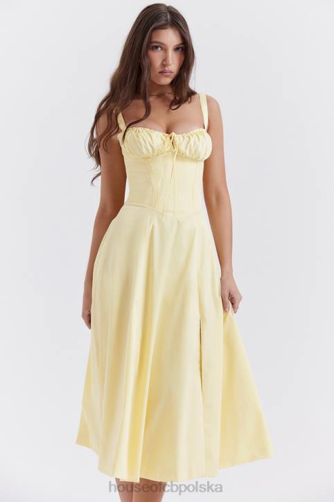 House of CB Gorsetowa sukienka Carmen Jaskier Stylowa Modna Elegancka
