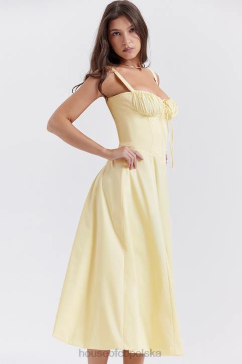 House of CB Gorsetowa sukienka Carmen Jaskier Stylowa Modna Elegancka