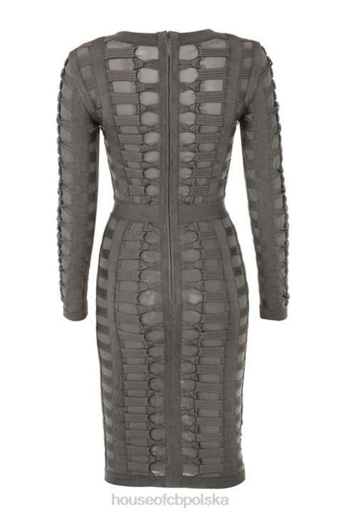 House of CB lola sukienka czarna elegancka na każdą okazję